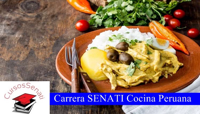 Carrera SENATI Cocina Peruana