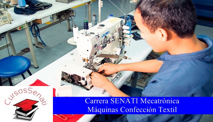 Carrera SENATI Mecatrónica Máquinas Confección Textil